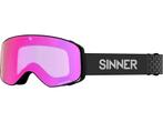 SINNER OLYMPIA - Skibril - 100% UV-bescherming - Mat Zwart, Verzenden, Nieuw
