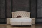 Opberg Boxspring Aurora - Beige, Verzenden, Nieuw, Beige, Modern