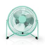 USB ventilator | Nedis | Ø 15 cm (360° draaibaar, Turquoise), Verzenden, Nieuw
