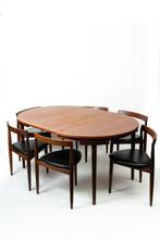 Frem Røjle - Hans Olsen - Eettafel (7) - Uitbreidbare ronde, Antiek en Kunst