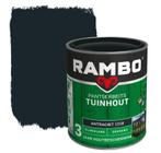 Rambo Pantserbeits Tuinhout Zijdeglans Antraciet 2.25L, Minder dan 5 liter, Verzenden, Nieuw, Beits