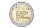 2 euro Voorzitterschap EU 2008 - Frankrijk, Postzegels en Munten, Munten | Europa | Euromunten, Verzenden