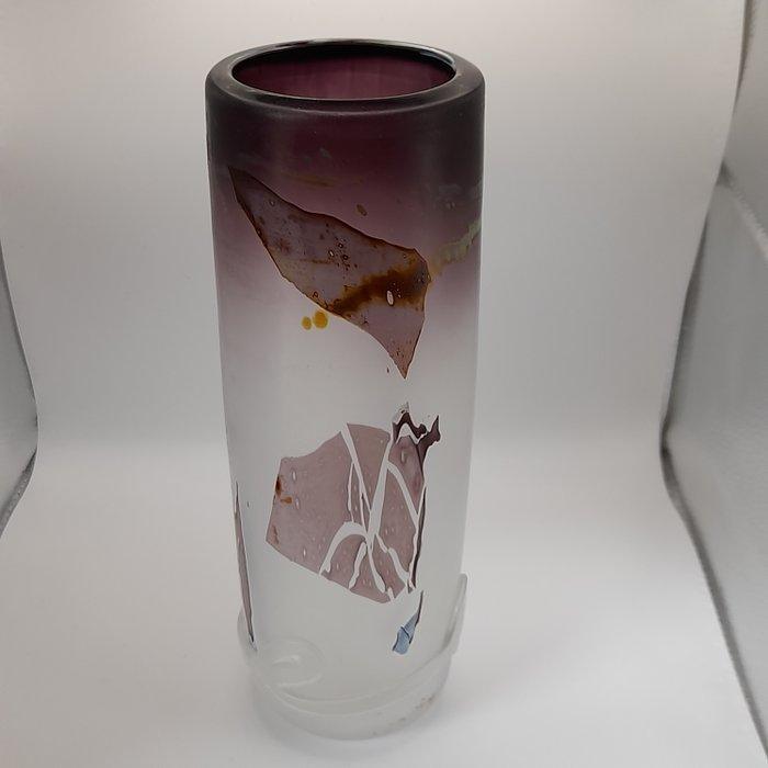 Val Saint Lambert - Louis Leloup - Vaas - Kristal, Antiek en Kunst, Antiek | Glas en Kristal