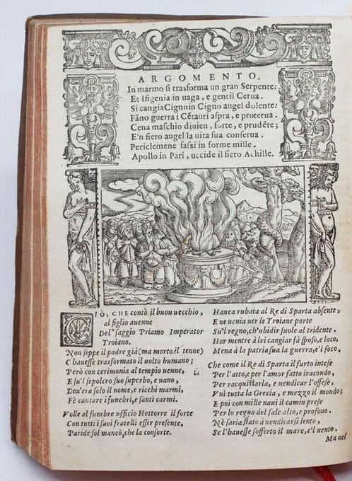 Ovidio - Metamorfosi - 1578, Antiek en Kunst, Antiek | Boeken en Bijbels