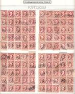 Nederland 1852 - Complete plaatreconstructie van 100 zegels, Gestempeld