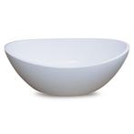 Waskom Luca Sanitair Ovaal 55x34x17cm Mineral Stone 12mm Dik, Doe-het-zelf en Verbouw, Ophalen of Verzenden, Nieuw, Overige typen