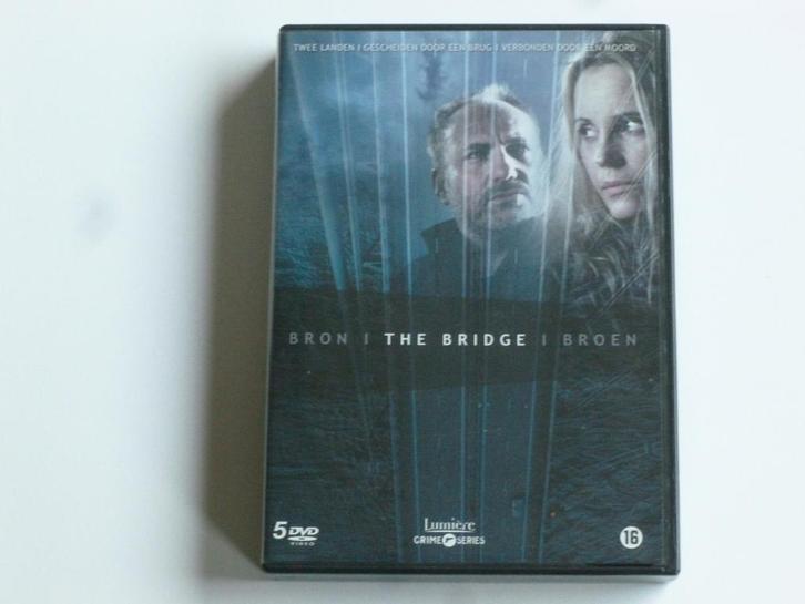 Bron / The Bridge / Broen - Seizoen 1 (5 DVD), Cd's en Dvd's, Dvd's | Tv en Series, Zo goed als nieuw, Verzenden