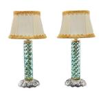Murano glass table lamps - Tafellamp (2) - Glas - Murano, Antiek en Kunst, Curiosa en Brocante