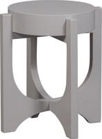 vtwonen Hold Up Bijzettafel - Mangohout - Warm Grijs, Huis en Inrichting, Verzenden, Nieuw