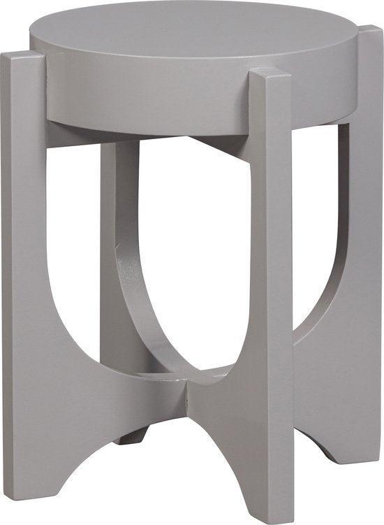 vtwonen Hold Up Bijzettafel - Mangohout - Warm Grijs, Huis en Inrichting, Overige Huis en Inrichting, Verzenden