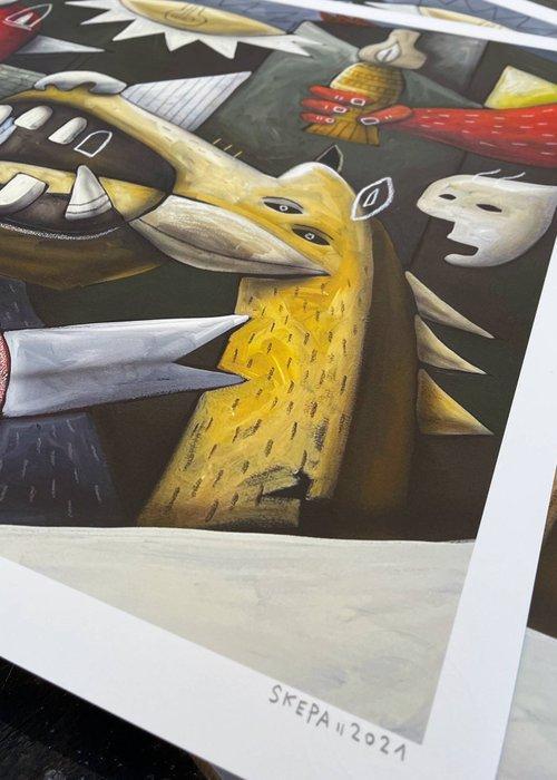 SKEPA - Skepanica (print 16/30), Antiek en Kunst, Kunst | Designobjecten