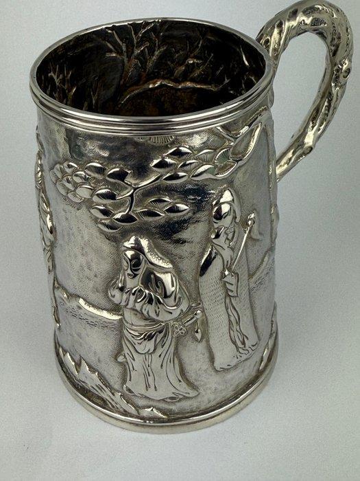 Possibly Chinese Export - Kroes - .900 zilver - 98gms - GEEN, Antiek en Kunst, Antiek | Goud en Zilver