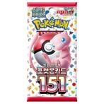 Pokémon sv2a 151 Expansion Koreaanse Boosterpack, Ophalen of Verzenden, Nieuw
