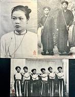 China 1870/1935 - China en Japan enkele postkaarten echt, Gestempeld