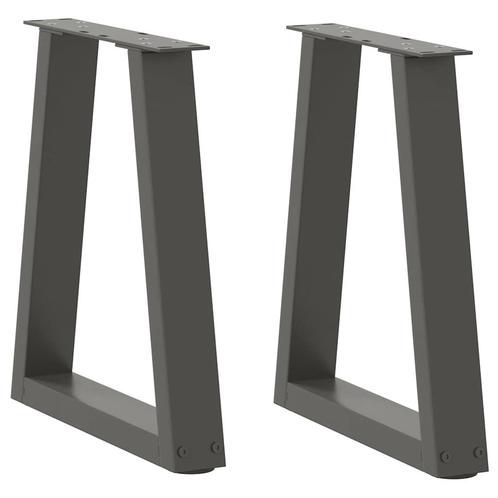 vidaXL Salontafelpoten 2 st V-vormig 38x(42-43,3) cm staal, Huis en Inrichting, Tafelonderdelen, Nieuw, Verzenden