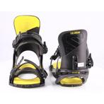 L snowboard bindingen SALOMON UNITE, black/yellow, Sport en Fitness, Snowboarden, Verzenden, Gebruikt, Bindingen