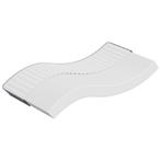 vidaXL Schuimmatras middelzacht 120x200 cm, Huis en Inrichting, Slaapkamer | Matrassen en Bedbodems, Verzenden, Nieuw
