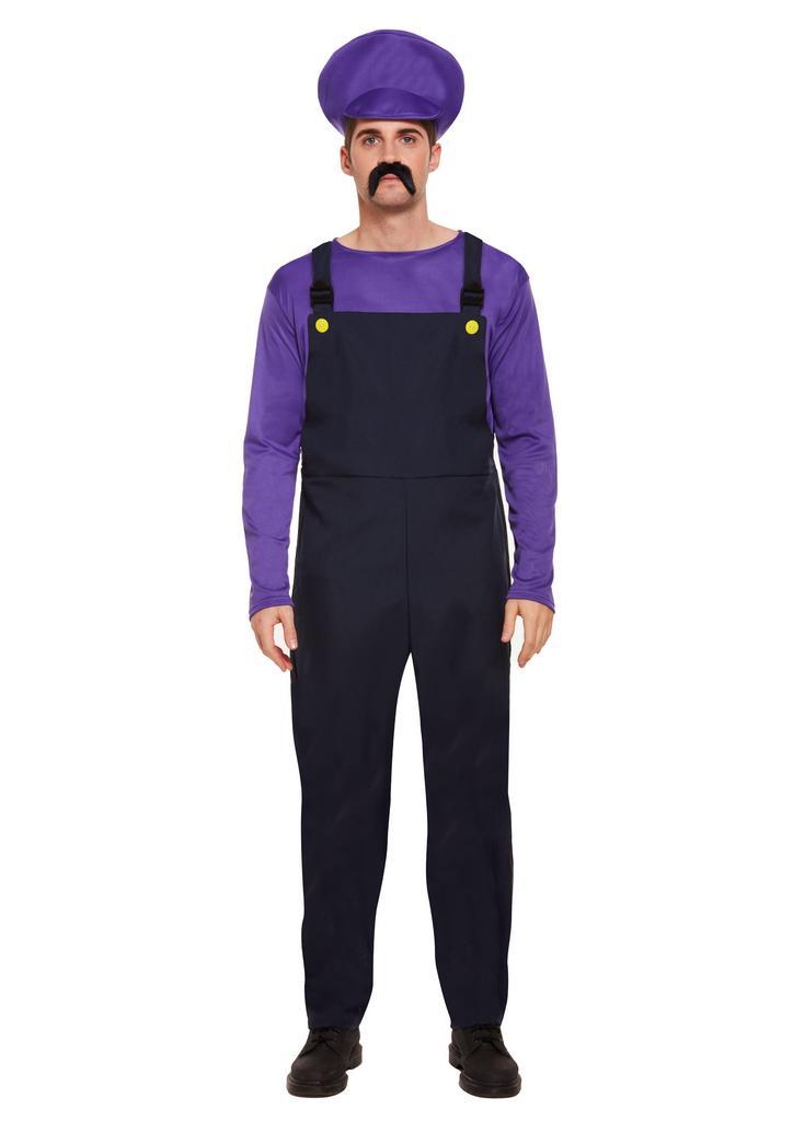 Waluigi kostuum, Hobby en Vrije tijd, Feestartikelen, Feestartikel, Nieuw, Verzenden