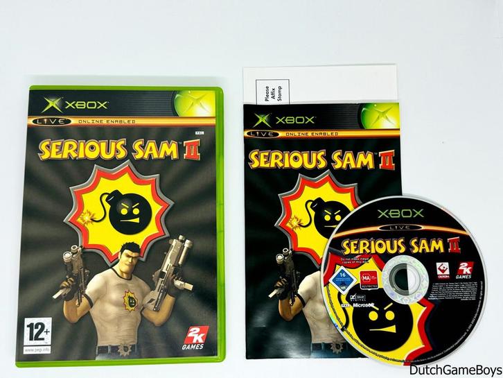 Xbox Classic - Serious Sam II, Spelcomputers en Games, Games | Xbox Original, Gebruikt, Verzenden