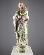 Beeldje - Jozef met Kind - 45cm - Bisque Porselein