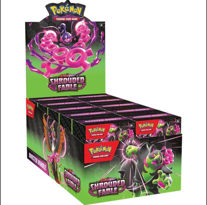 Pokemon - Shrouded Fable Booster Bundle Display, Hobby en Vrije tijd, Verzamelkaartspellen | Pokémon, Boosterbox, Nieuw, Verzenden