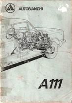 Instructieboekje Autobianchi A111, Verzenden