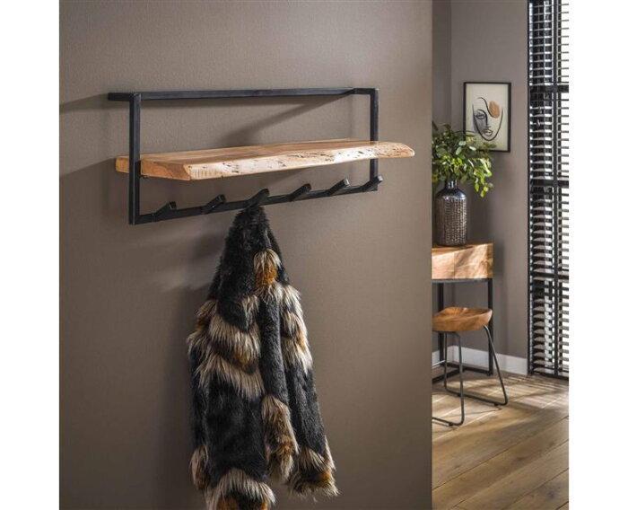 Kapstok Edge Acacia 6 Haken | Meubelplaats, Huis en Inrichting, Woonaccessoires | Kapstokken, Nieuw, Ophalen of Verzenden