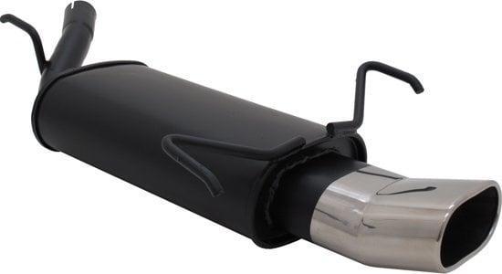 Sportuitlaat Opel Corsa C 2000-2006 - RVS Eindpijp - E-Ke..., Auto-onderdelen, Uitlaatsystemen, Nieuw, Ophalen of Verzenden