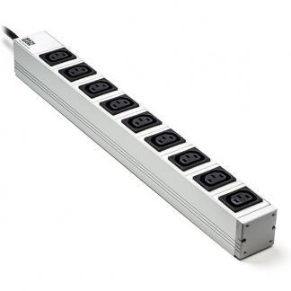 19-inch stekkerdoos | Bachmann | 2 meter (9-voudig, C13, 1U), Computers en Software, Pc- en Netwerkkabels, Nieuw, Verzenden
