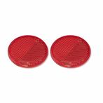 ProPlus Zelfklevende ronde reflectoren - rood - 60 mm - 2..., Auto diversen, Aanhangwagen-onderdelen, Ophalen of Verzenden, Nieuw
