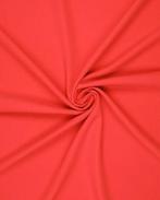 Polyester 4-Way-Stretch Rood, Nieuw, Rood