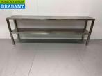 HCB RVS Dubbele Etagère Brug 200 x 35 x 70 cm Horeca, Ophalen of Verzenden, Nieuw in verpakking