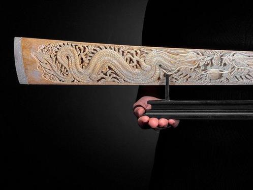 GEEN MINIMUMVERKOOPPRIJS - Een groot handgesneden, Antiek en Kunst, Kunst | Designobjecten