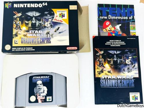Nintendo 64 / N64 - Star Wars - Shadows Of The Empire - FAH, Spelcomputers en Games, Games | Nintendo 64, Gebruikt, Verzenden