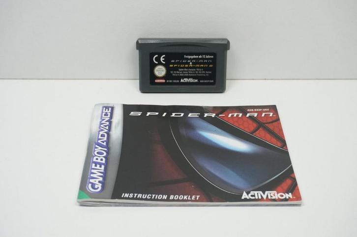 Spider-Man & Spider-Man 2 - AGB-BX3P-EUR Morgen in huis!, Spelcomputers en Games, Games | Nintendo Game Boy, Zo goed als nieuw