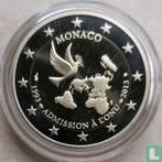 Monaco 2 euro 2013 (PROOF) 20-jarig jubileum Toetreding..., Postzegels en Munten, Munten | Europa | Euromunten, Verzenden, Monaco