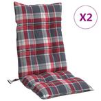 Tuinkussen 120cm rood | retourdeal 42% korting, Ophalen of Verzenden, Nieuw