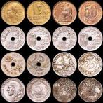 Republiek Spanje. Peseta España conjunto de siete (7), Postzegels en Munten