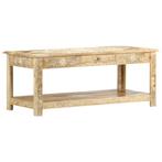 vidaXL Salontafel handgeschilderd 110x50x45 cm massief, Huis en Inrichting, Tafels | Salontafels, Verzenden, Nieuw, Minder dan 50 cm