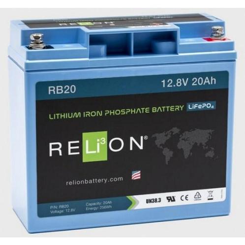 Relion RB 12V/20Ah LiFePO4 accu, Auto-onderdelen, Accu's en Toebehoren, Ophalen of Verzenden