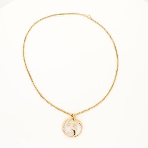 UnoAErre - Halsketting - 18 karaat Geel goud, Witgoud, Sieraden, Tassen en Uiterlijk, Kettingen