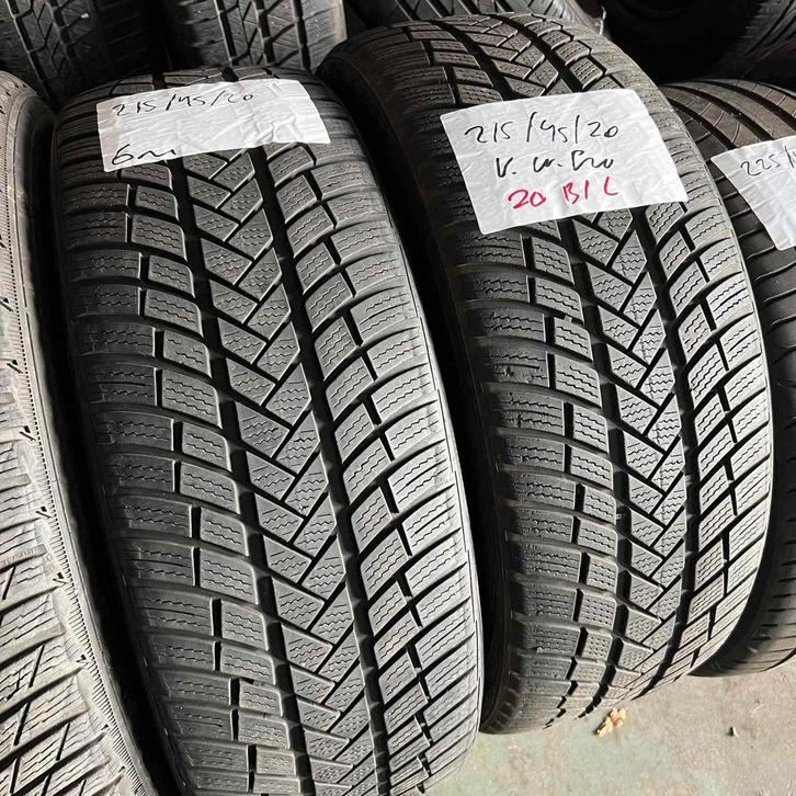 2 x Vredestein Wintrac Pro 215-45-20 Winterbanden 6mm, Auto-onderdelen, Banden en Velgen, 20 inch, Winterbanden, 215 mm, Personenwagen