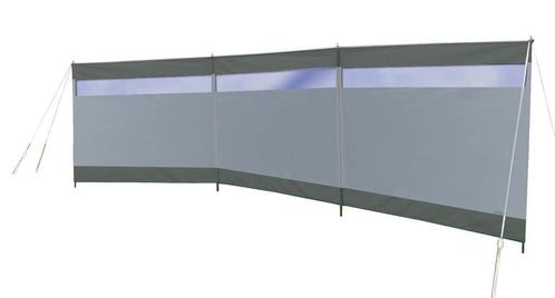 Bo-Camp Windscherm Dennis Met raam 3-Vaks 5x1,4 Meter, Caravans en Kamperen, Kampeeraccessoires, Nieuw, Ophalen of Verzenden