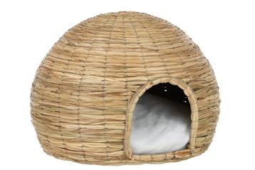 J-Line Cat Basket + Cushion Yumi Straw Natural (KATTEN) beschikbaar voor biedingen