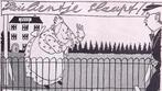 Spotprent over congresserende revolutionairen (lijst optie), Antiek en Kunst, Kunst | Litho's en Zeefdrukken, Verzenden