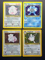 Pokémon - 4 Card - Chansey Holo - Wigglytuff Holo - Clefairy, Nieuw