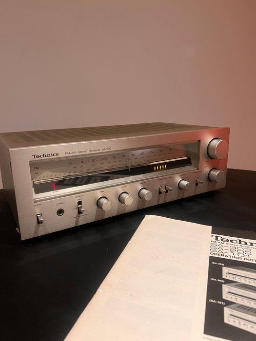 Technics - SA-202 Solid state stereo receiver, Audio, Tv en Foto, Radio's