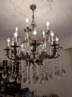 Kroonluchter - Brons, Kristal - 15 lampen diameter 90