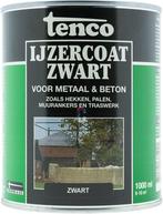 Tenco IJzercoat Zwart - 1 liter, Verzenden, Nieuw