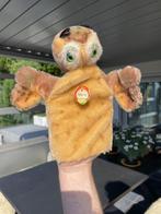 Steiff - Pop Handpop uil + eekhoorn - 1960-1970 - Duitsland